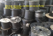 Thu mua dây điện cũ, cáp điện, cáp quang giá cao tại Hà Nội