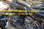 Thu mua phế liệu bao bì giá cao ♻️ Nhanh gọn – Uy tín Hà Nội