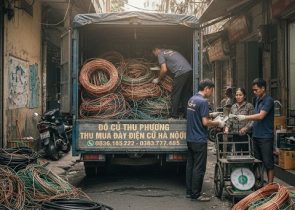 Thu mua dây điện, cáp điện cũ tại Hà Nội tận nơi 0836165222