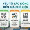 Yếu tố tác động đến giá phế liệu 2026: Tại sao giá biến động