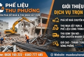 Có nên thuê đơn vị vừa phá dỡ nhà vừa thu mua sắt vụn? Giải đáp chi tiết