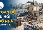 Thu mua toàn bộ vật tư thu hồi sau phá dỡ nhà uy tín, giá cao