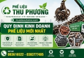 Quy định kinh doanh phế liệu mới nhất 2026: Kho bãi, PCCC, giấy phép