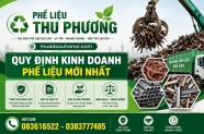 Quy định kinh doanh phế liệu mới nhất 2026: Kho bãi, PCCC, giấy phép