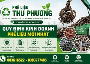 Quy định kinh doanh phế liệu mới nhất 2026: Kho bãi, PCCC, giấy phép