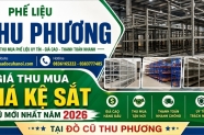 Giá thu mua giá kệ sắt cũ mới nhất năm 2026 tại Đồ Cũ Thu Phương