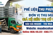 Đơn vị thu mua giá kệ siêu thị cũ uy tín, báo giá nhanh