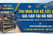Thu mua giá kệ sắt cũ giá cao tại Hà Nội – Thanh toán nhanh
