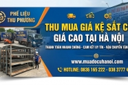 Thu mua giá kệ sắt cũ giá cao tại Hà Nội – Thanh toán nhanh