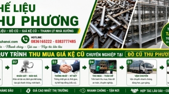 Quy trình thu mua giá kệ cũ chuyên nghiệp tại Đồ Cũ Thu Phương
