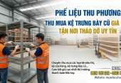 Thu mua kệ trưng bày cũ giá cao tận nơi tháo dỡ uy tín