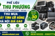 Thu mua máy tính cũ hỏng Hà Nội giá cao, thu mua tận nơi trong 30 phút