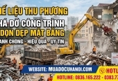 Phá dỡ công trình và dọn dẹp mặt bằng nhanh chóng hiệu quả
